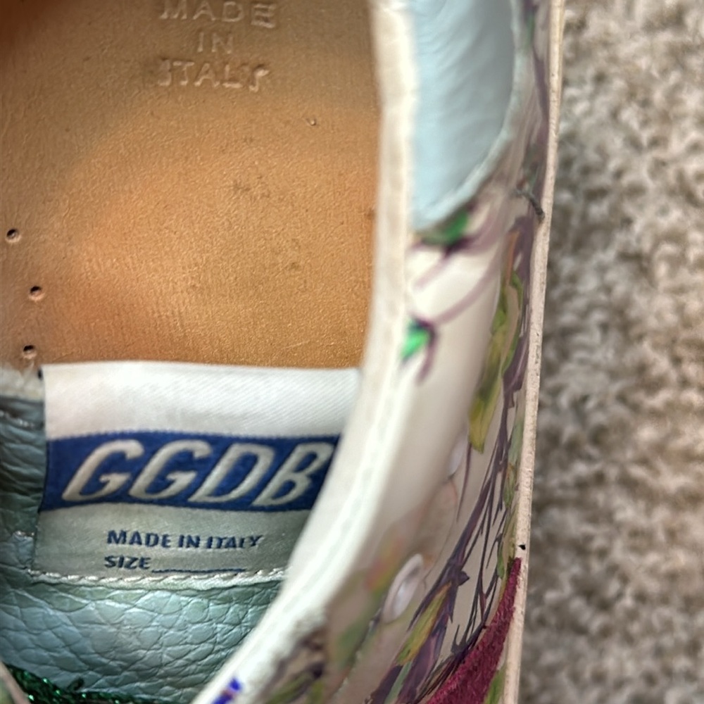 Golden Goose GGDB Children’s Shoes Deluxe Brand Size 35 - 3 Kids Sneakers AS IS - Picture 9 of 16